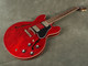 Gibson ES-335 Semi-Hollow - Sixties Cherry w/Hard Case - 2nd Hand