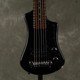 Hofner Shorty Electric Travel Guitar - Black - 2nd Hand