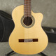 Aria AK30CE Electro-Classical Guitar - Natural w/Hard Case - 2nd Hand
