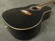 Rikter Acoustic Guitar - Black - 2nd Hand