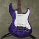 Unbranded Electric Guitar with B Bender - Purple Paisley - 2nd Hand