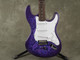 Unbranded Electric Guitar with B Bender - Purple Paisley - 2nd Hand