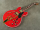 Bad Cat EC-355 Semi Hollow - Cherry w/Gold Hardware - 2nd Hand
