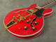 Bad Cat EC-355 Semi Hollow - Cherry w/Gold Hardware - 2nd Hand
