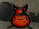 Harley Benton HB-35 Plus - Vintage Burst w/Hard Case - 2nd Hand