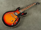 Harley Benton HB-35 Plus - Vintage Burst w/Hard Case - 2nd Hand
