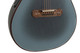 Adamas 2087GT Deep Contour Cutaway - Reverse Blue Burst