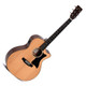 Sigma 1 Series GMC-1E Cutaway Electric Acoustic Guitar - Natural