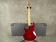 Music Man Silhouette - Trans Red w/Hard Case - 2nd Hand