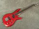 Aiersi Bass Guitar - Metallic Red w/Gig Bag - 2nd Hand