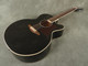 Vintage VECJ 100BK Acoustic Guitar - Black w/Gig Bag - 2nd Hand