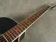 Vintage VECJ 100BK Acoustic Guitar - Black w/Gig Bag - 2nd Hand