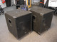 KAM Z SUB Pair 15 Scoop Bass Subs - Pair **COLLECTION ONLY** - 2nd Hand