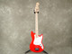 Squier Bronco Short-Scale Bass Guitar - Red - 2nd Hand