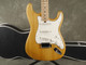 Kimbara Made In Japan S-Style Guitar - Natural w/Hard Case - 2nd Hand