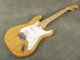 Kimbara Made In Japan S-Style Guitar - Natural w/Hard Case - 2nd Hand