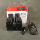 IK Multimedia iLoud Micro Monitors w/Box & PSU - 2nd Hand