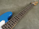 Gear4Music 3/4 LA Bass Guitar - Blue - 2nd Hand