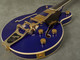 Gretsch G6659TG Broadkaster Jr. - Bigsby Azure Metallic w/Hard Case - 2nd Hand