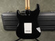 Squier Stratocaster Electric Guitar - Black w/Hard Case - 2nd Hand Squier Stratocaster Electric Guitar - Black w/Hard Case - 2nd Hand