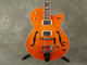 Semi-Acoustic Electric Guitar with Bigsby - Orange - 2nd Hand