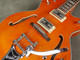 Semi-Acoustic Electric Guitar with Bigsby - Orange - 2nd Hand