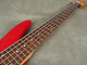 Yamaha RBX765A 5-String Bass Guitar - Red - 2nd Hand