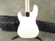 Fender Steve Harris Precision Bass - White w/Gig Bag - 2nd Hand
