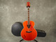 Gretsch G6022C MIJ Rancher Acoustic/Electric Guitar - Orange w/Case - 2nd Hand