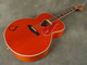 Gretsch G6022C MIJ Rancher Acoustic/Electric Guitar - Orange w/Case - 2nd Hand