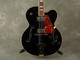 Antoria Jazzstar Semi-Hollow Electric Guitar - Black - 2nd Hand - Used