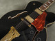 Antoria Jazzstar Semi-Hollow Electric Guitar - Black - 2nd Hand - Used