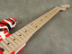 EVH Striped Series Electric Guitar - Red/White/Black - 2nd Hand
