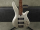 Yamaha RBX374 Bass Guitar - Silver w/Hard Case - 2nd Hand