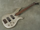Yamaha RBX374 Bass Guitar - Silver w/Hard Case - 2nd Hand