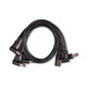 Mooer PDC-5A 5-Way Daisy Chain Power Cable, Angled