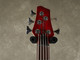 Overwater Prototype 5-String Bass - Trans Flame Red w/Gig Bag - 2nd Hand