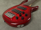 Overwater Prototype 5-String Bass - Trans Flame Red w/Gig Bag - 2nd Hand Overwater Prototype 5-String Bass - Trans Flame Red w/Gig Bag - 2nd Hand
