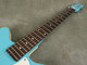 Danelectro DE59M Electric Guitar - Baby Blue w/Hard Case - 2nd Hand