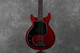 Gibson Les Paul DC Tribute Shortscale Bass - Left Hand - Worn Cherry - 2nd Hand