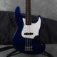 Harrier Thunder Electric Bass Guitar - Blue w/Gig Bag - 2nd Hand