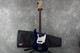Harrier Thunder Electric Bass Guitar - Blue w/Gig Bag - 2nd Hand
