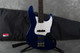 Harrier Thunder Electric Bass Guitar - Blue w/Gig Bag - 2nd Hand