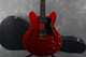 Epiphone ES-335 Dot - Cherry w/Hard Case - 2nd Hand Epiphone ES-335 Dot - Cherry w/Hard Case - 2nd Hand