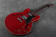Epiphone ES-335 Dot - Cherry w/Hard Case - 2nd Hand Epiphone ES-335 Dot - Cherry w/Hard Case - 2nd Hand