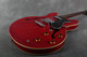 Epiphone ES-335 Dot - Cherry w/Hard Case - 2nd Hand Epiphone ES-335 Dot - Cherry w/Hard Case - 2nd Hand