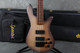 Spector USA NS4 Shorty Bass - Flame Maple Natural Burst w/Hard Case - 2nd Hand