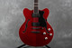 Hofner Contemporary Verythin Anniversary - Red - 2nd Hand