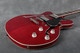 Hofner Contemporary Verythin Anniversary - Red - 2nd Hand