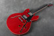 Harley Benton HB35 Semi-Hollow - Cherry - 2nd Hand